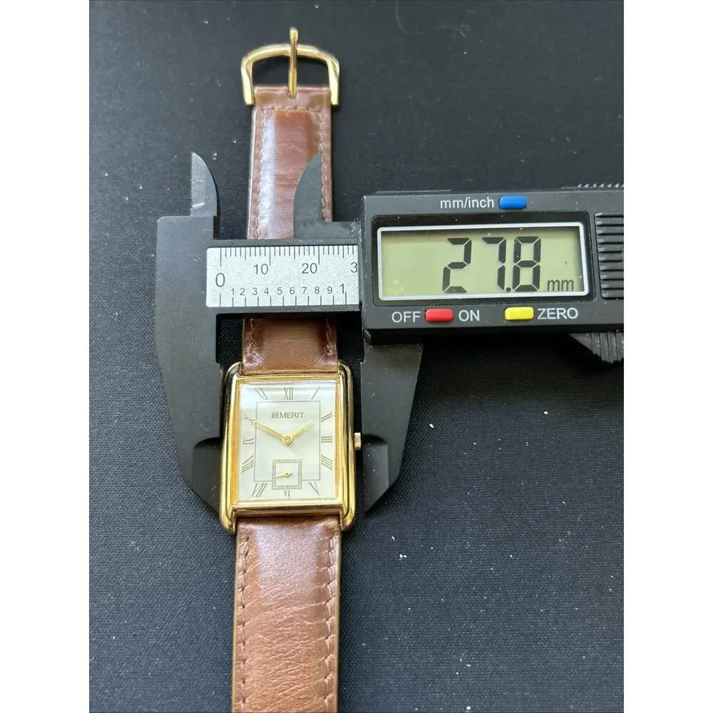 Vintage Merit Tank Style Women’s Quartz Watch